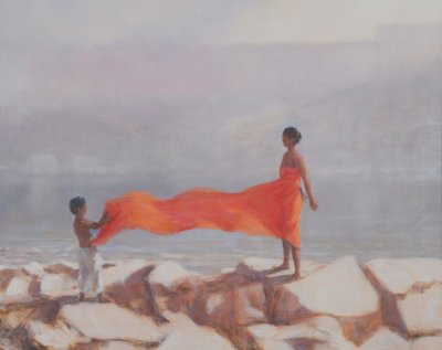Nouer un sari, Inde, 2012 - Lincoln Seligman